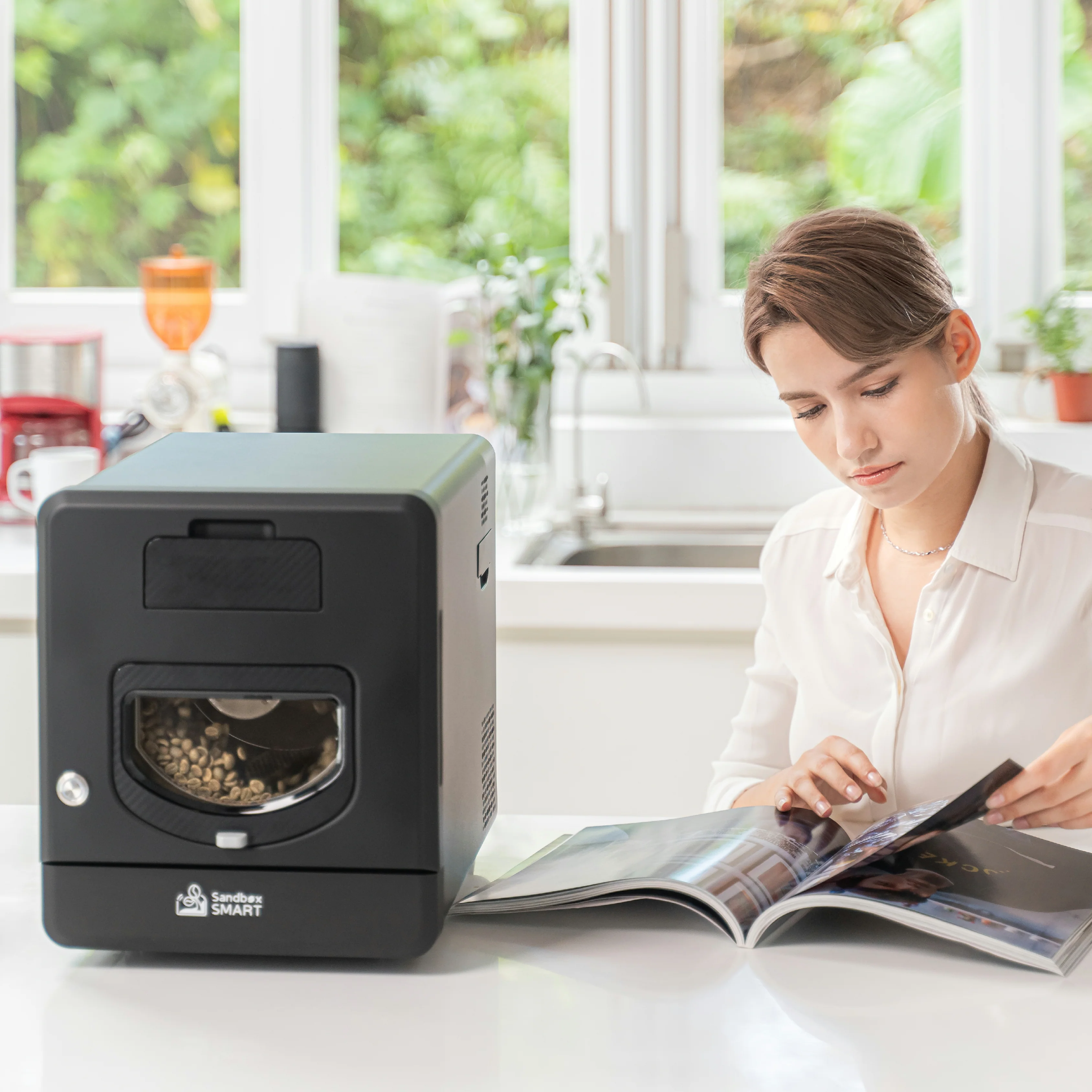 Sandbox Smart R2 Coffee Roaster with Coffee Bean Cooler - Image 8